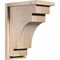 Ekena Millwork Mediterranean Smooth Corbel w/Backplate, Douglas Fir, 7 1/2"W x 12"D x 16"H COR08X12X16MED01SDF - alternate 1